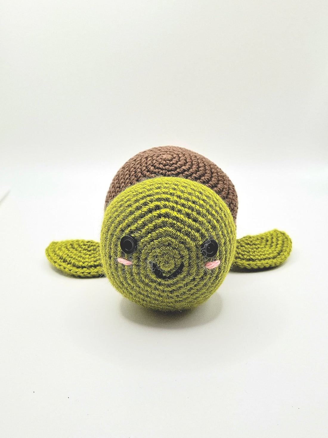 Handmade Crochet Turtle Stuff Toy - Tiny Prets UK